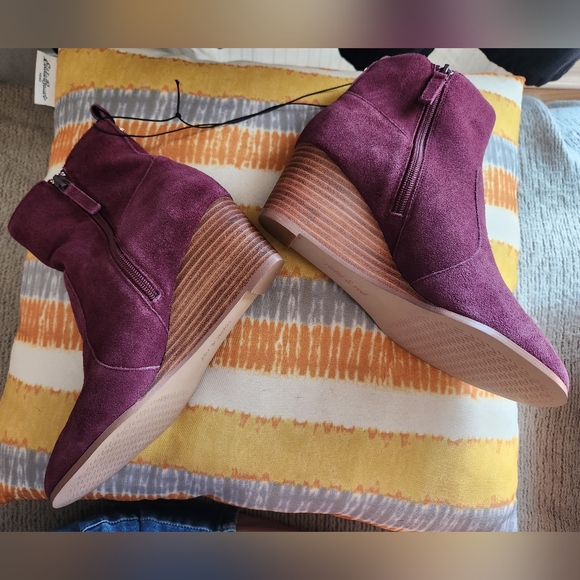 Violet and Red Jayjay boots - Picture 4 of 7